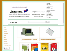 Tablet Screenshot of intercomp.com.au